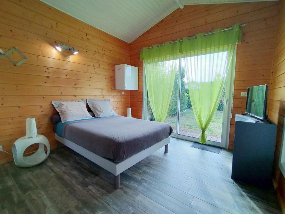 Gîte Les Bambous 2 pers 15 min océan calme jardin parking wifi Brach Esterno foto