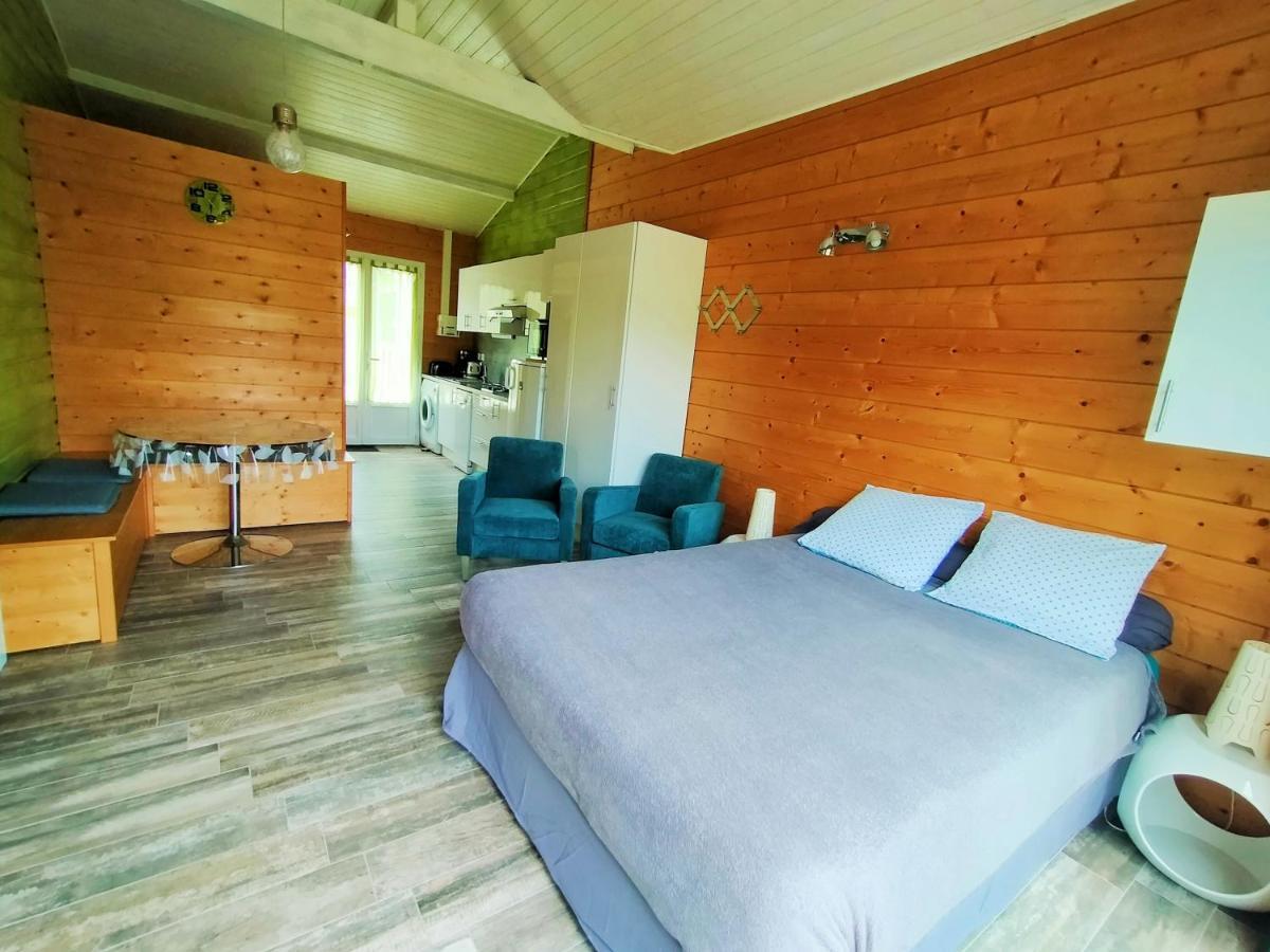 Gîte Les Bambous 2 pers 15 min océan calme jardin parking wifi Brach Esterno foto