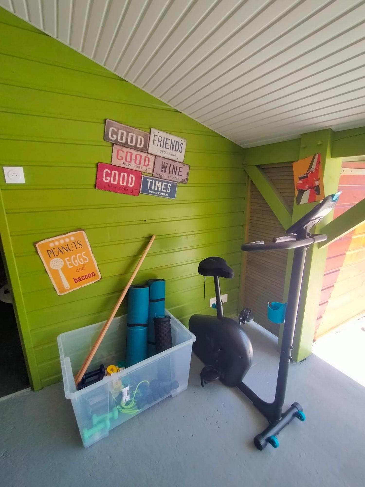 Gîte Les Bambous 2 pers 15 min océan calme jardin parking wifi Brach Esterno foto