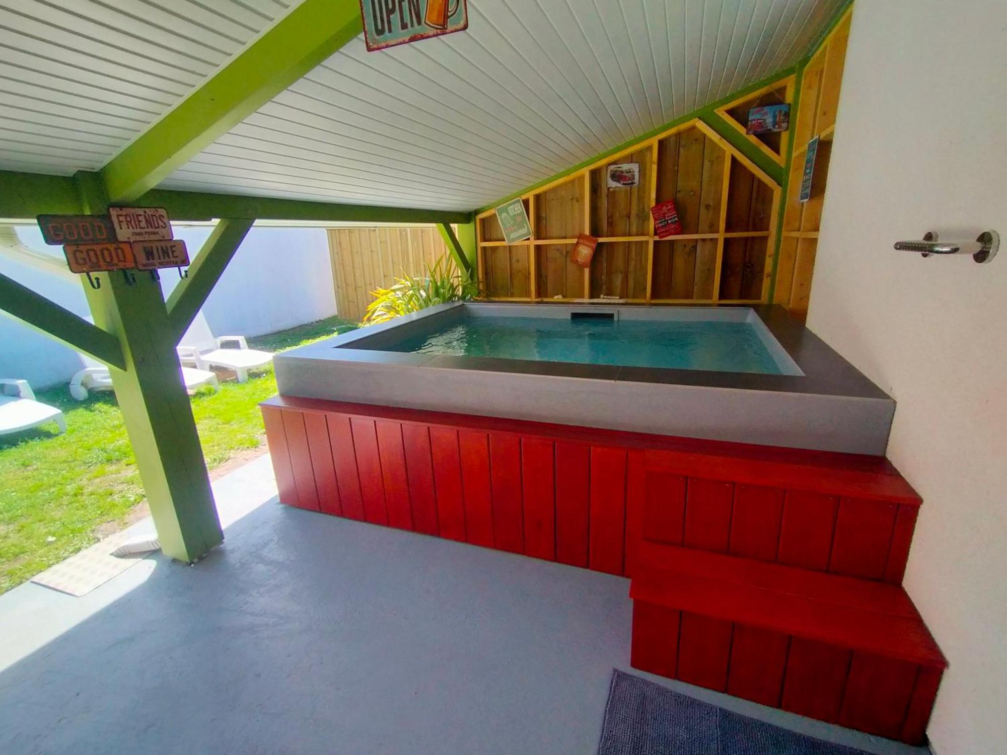Gîte Les Bambous 2 pers 15 min océan calme jardin parking wifi Brach Esterno foto
