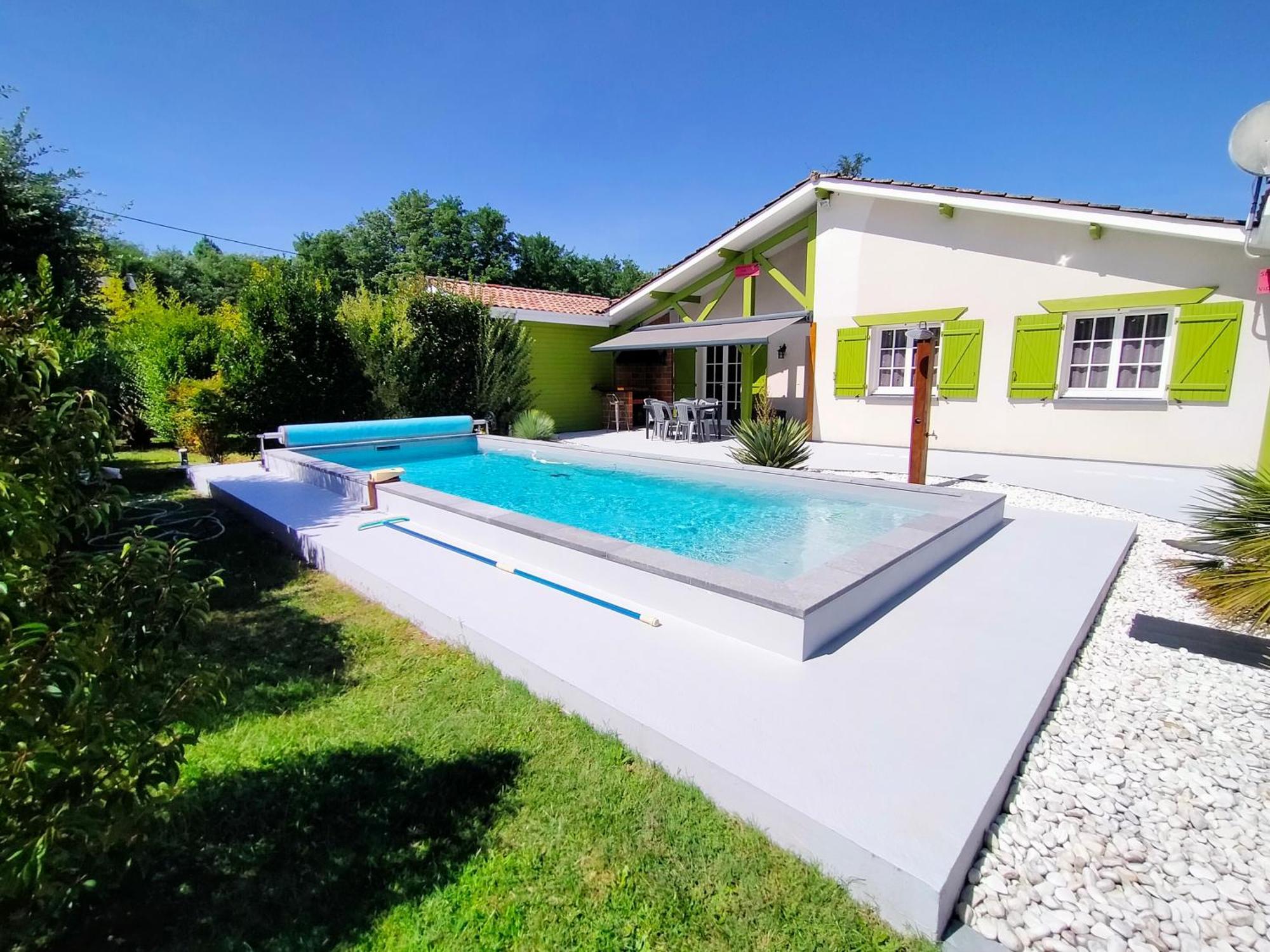 Gîte Les Bambous 2 pers 15 min océan calme jardin parking wifi Brach Esterno foto